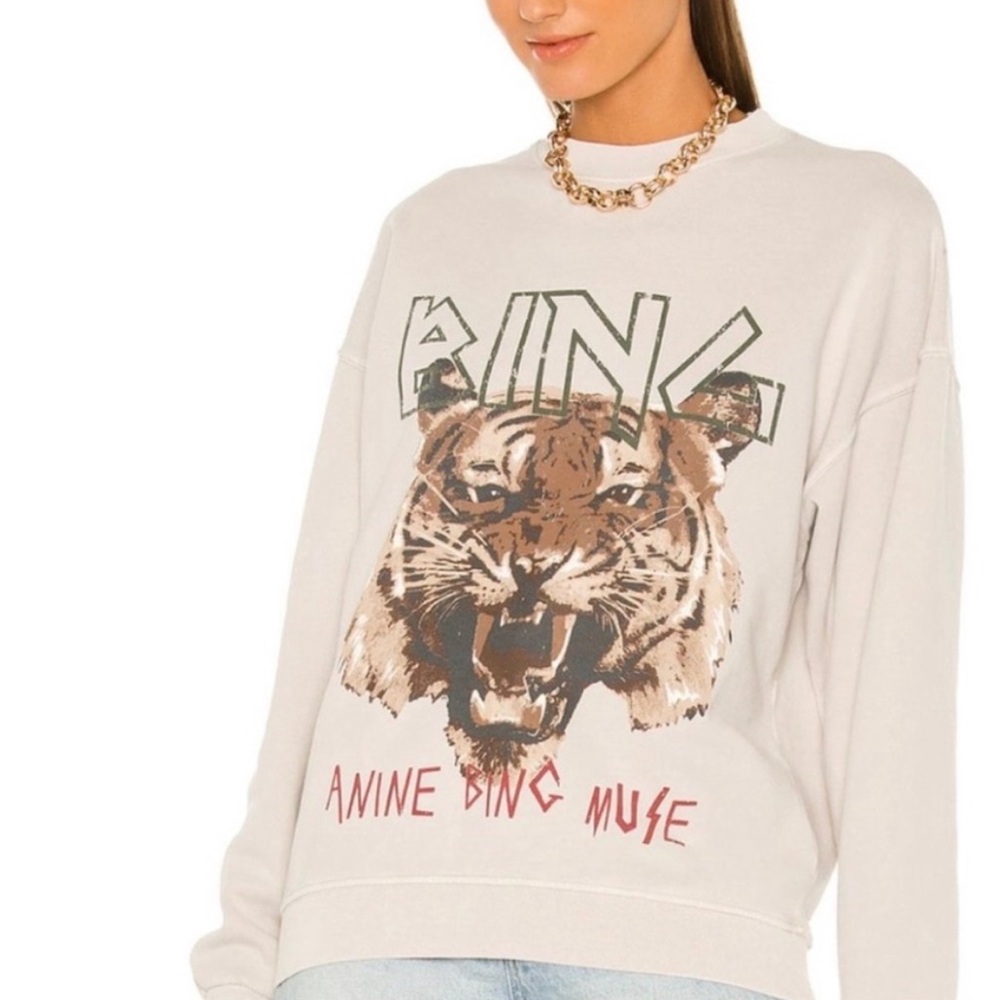 Anine Bing Tiger Sweatsshirt